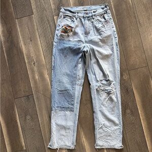 American Eagle PRIDE 🏳️‍🌈 Highest Rise Baggy Straight Leg Jeans